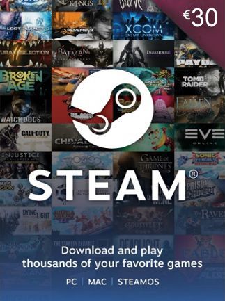 Steam Gift Card 30 EUR